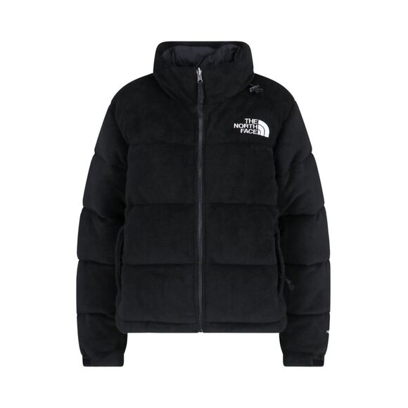 The North Face Women's Black Full Zip 2000 Polar Nuptse Down Jacket Large NWOT - Picture 1 of 14